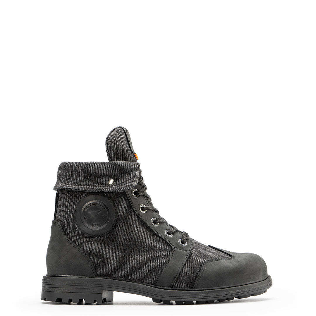 Chaussure-moto-smith-wp-noire-urbaine-homme-femme-solo