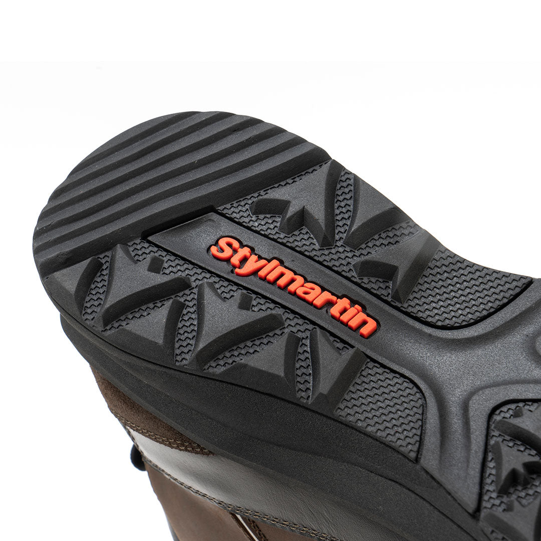 Chaussure-moto-stylmartin-vertigo-wp-brown-homme-femme-semelle