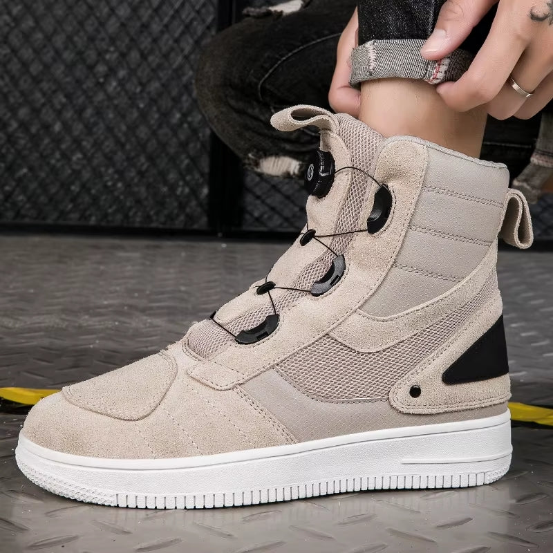 Chaussures-moto-basket-beige-1