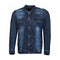 Chemise moto kevlar denim homologuée CE avec protections coudes épaules