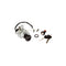 Contacteur à clef adaptable pour scooter Aprilia Scarabeo 125 150 200 de 1999 à 2003