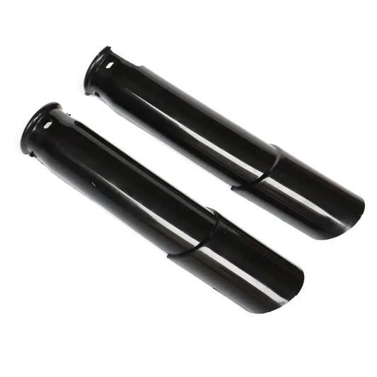 Coquilles de fourche avant pour moto KTM, plastique rigide noir, protège contre impacts et projections