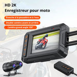 Cámara de salpicadero para motocicleta - IronTrack DualCam - Vignette | Boutique biker