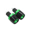 Embouts de guidon Kawasaki vert aluminium 22mm