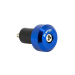 Estremità manubrio Myra anodizzate blu da 17 mm - Vignette | Boutique biker