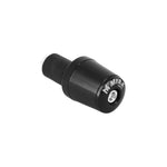 Terminali manubrio - 17 mm anodizzati neri - Vignette | Boutique biker