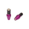 Embouts de guidon moto coniques violet anodisé Ø17 aluminium