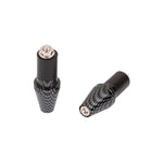 Embouts de guidon - conique aiguë 17mm carbone - Vignette | Boutique biker