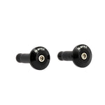 Tapones de manillar Myra - Ø13-17 mm negros - Vignette | Boutique biker