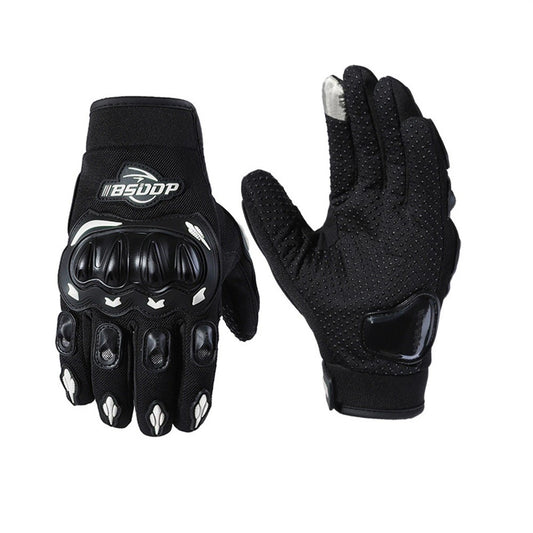 gants été moto biker respirants pour motards urbains avec coque rigide et tissu tactile