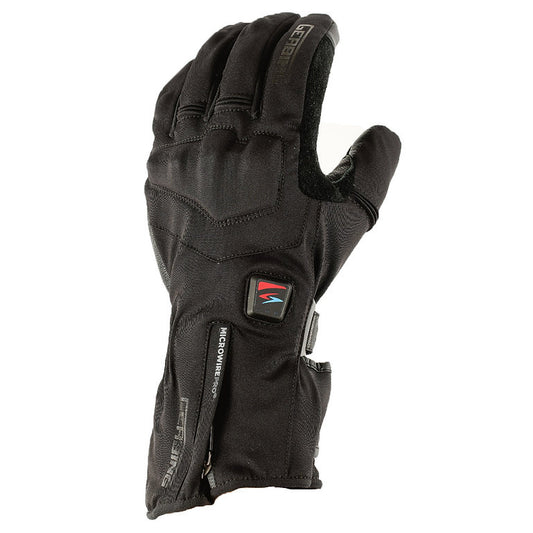 gants moto chauffants gerbing xtreme air hiver cuir homme femme avec batterie 7v 12v et régulateur intégré
