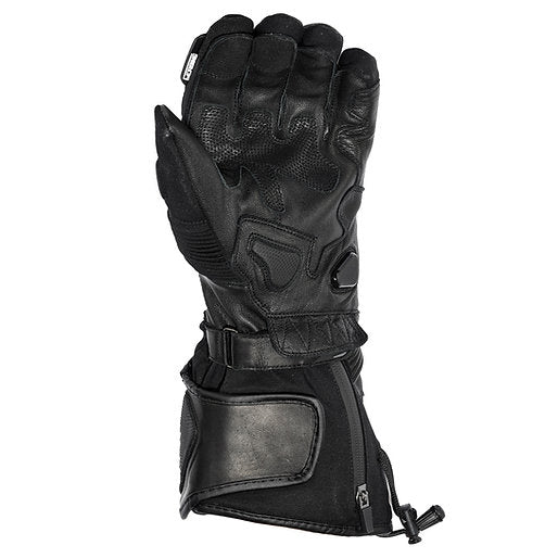Gants chauffants moto Gerbing XR EVO 2.0 cuir coqué pour homme et femme renforts