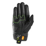 Gants moto été homme - Jet Neon D3O® Noir et Fluo - Vignette | Boutique biker