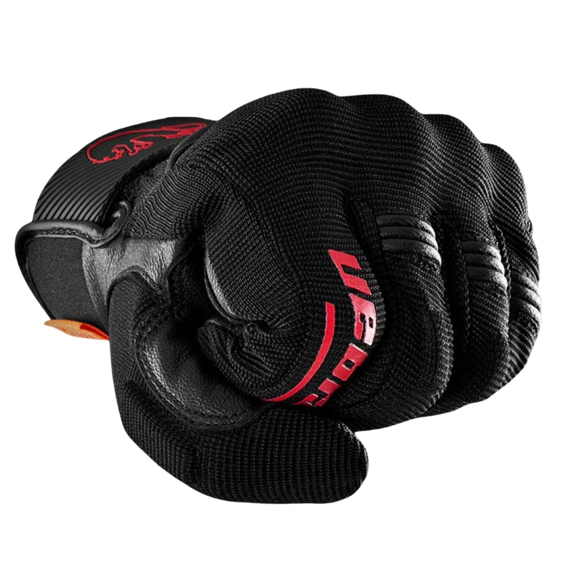 Gants-furygan-ete-jet-d3o-noir-et-rouge-detail