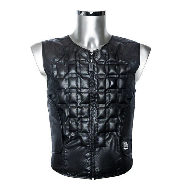 Gilet rafraîchissant noir homme femme Izi BodyCooling Hydrogel 05 polyester