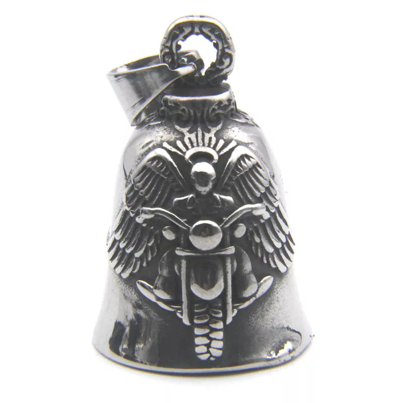 Guardian-bell-ange-biker-argente
