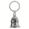 Clochette Guardian Bell pour moto avec croix celtique gravée en alliage de zinc