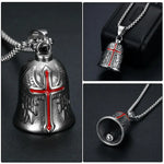 Guardian bell - Croix Templier - Vignette | Boutique biker