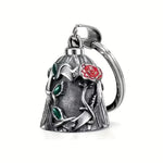 Guardian bell - Fleur rose - Vignette | Boutique biker