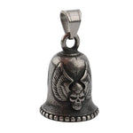 Motocicleta con campana guardiana - Calavera - Vignette | Boutique biker