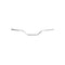 Guidon moto acier chromé moyen 22,2 mm longueur 740 mm hauteur 70 mm