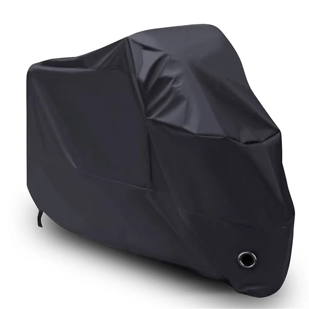 Housse étanche pour moto et scooter avec sangles anti-vent, œillet antivol et protection pluie, UV et poussière
