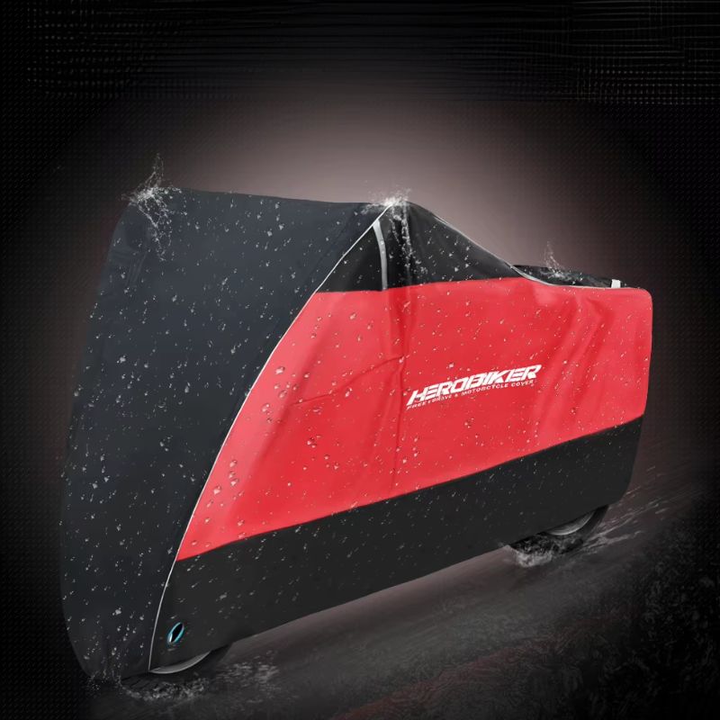 Housse-de-protection-rouge-moto-et-scooter-impermeable