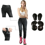pantalones vaqueros de moto reforzados para mujer - Vignette | Boutique biker