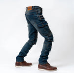 Jeans da motociclista - Blu - Vignette | Boutique biker