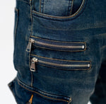 Jeans da motociclista - Blu - Vignette | Boutique biker