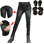 jeans da motociclista neri da donna - Vignette | Boutique biker