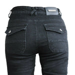 jeans da motociclista neri da donna - Vignette | Boutique biker