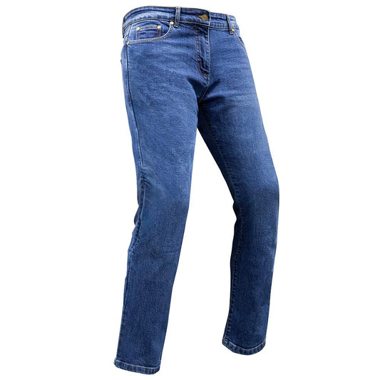 Jean moto homme Street Rider bleu renforcé avec protections CE