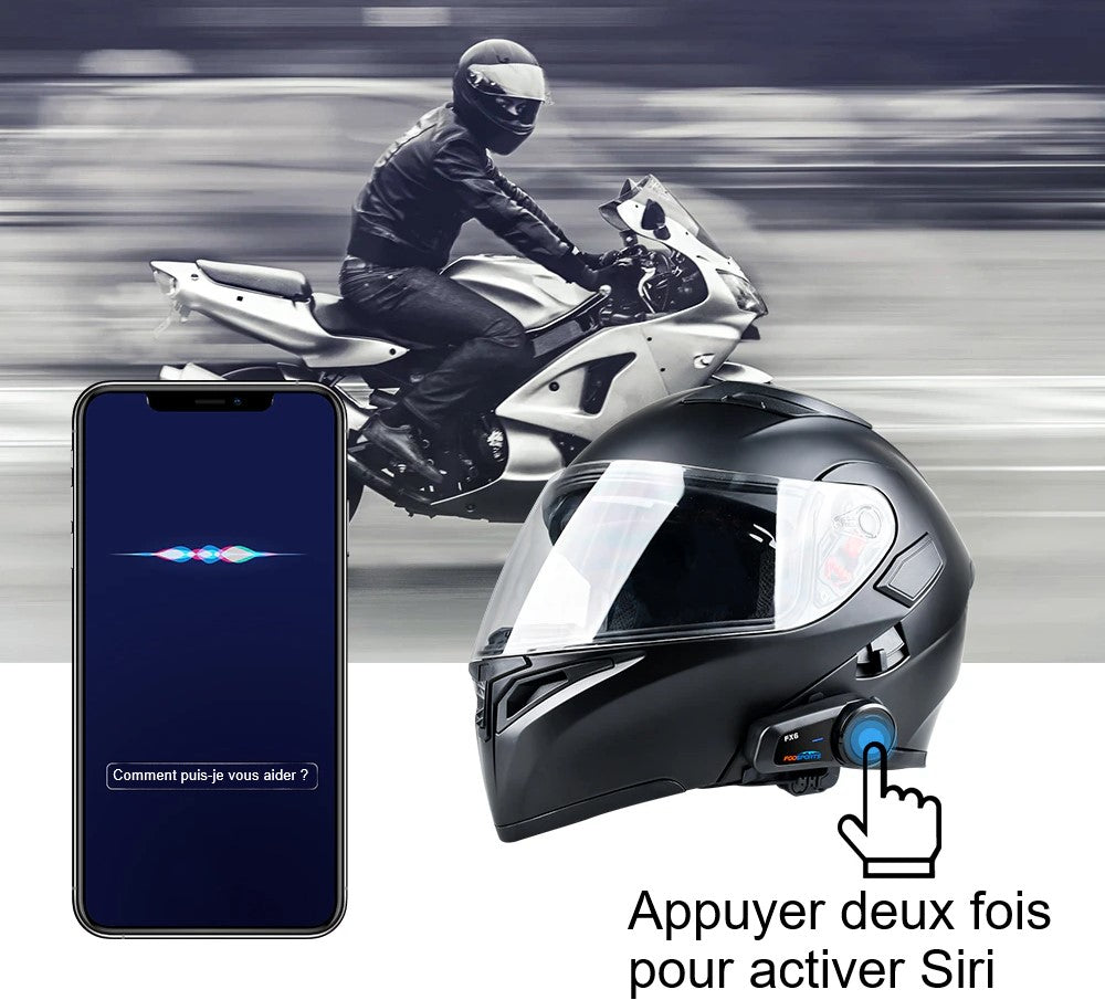 intercom moto pratique à utiliser