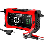 Chargeur de batterie moto 10A 12V-24V - Vignette | Boutique biker