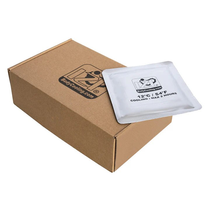 Elément PCM 150g izi bodycooling avec boîte kraft pour gilet rafraîchissant