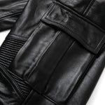 Pantalon de moto en cuir - Bikerad - Vignette | Boutique biker