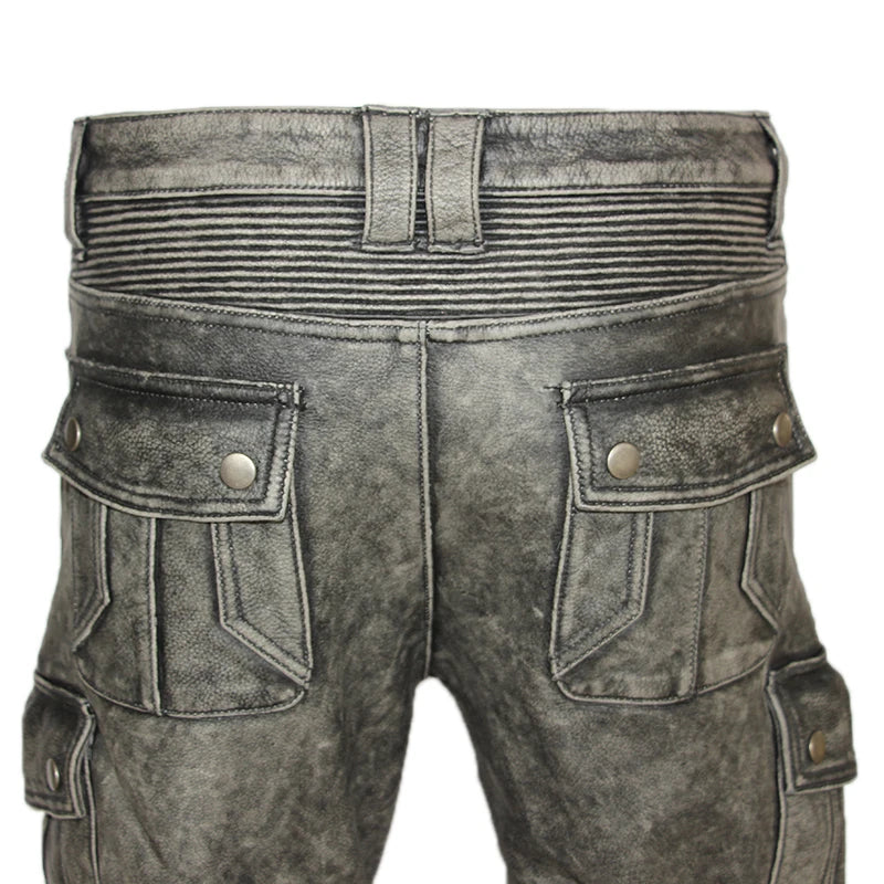 Pantalon-de-moto-en-cuir-pour-homme-motard-gris3