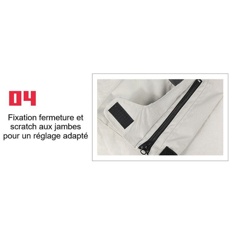 reglage jambe pantalon de moto