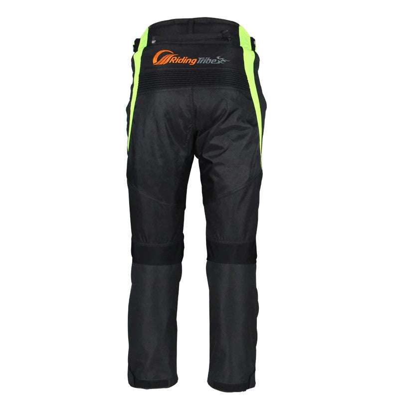 Pantalon moto été homme de dos