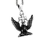 Colgante de motocicleta - Cruz de Malta con águila - Vignette | Boutique biker
