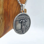 Colgante de motocicleta: Vive para rodar - Vignette | Boutique biker