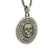 Pendentif moto double face en acier inoxydable avec gravures Live to Ride