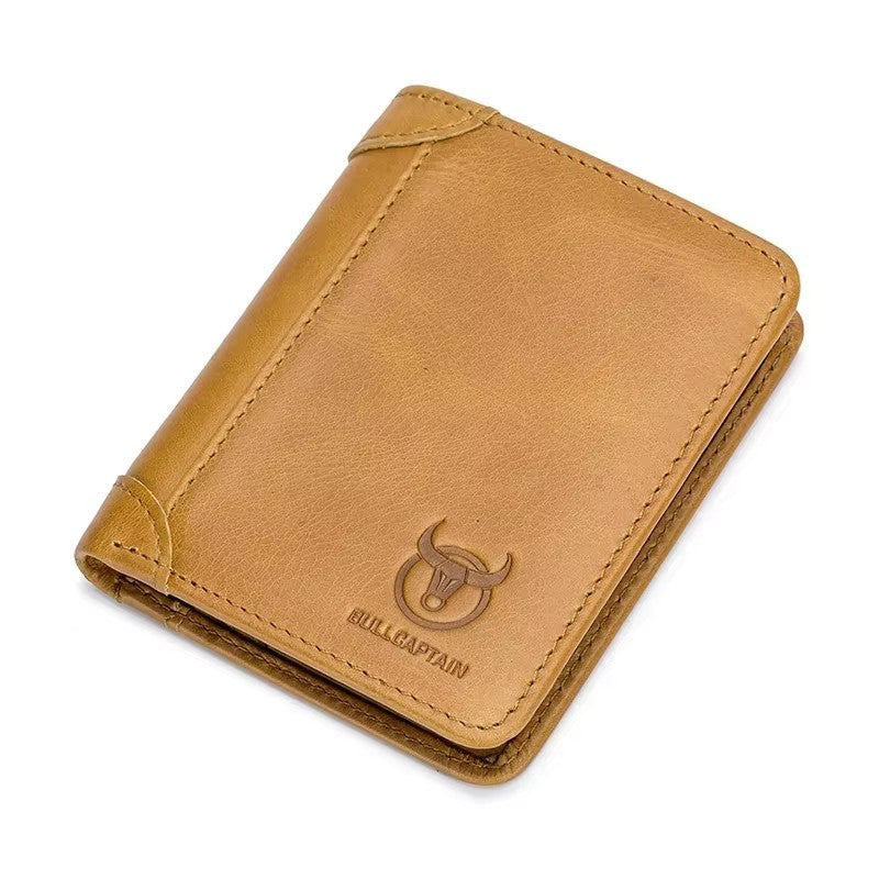 Portefeuille-RFID-pour-homme-marron-clair