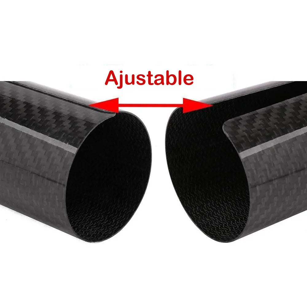 Protection-de-fourche-moto-en-carbone-ajustable