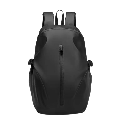 Sac à dos moto Mulfas noir mat, grande capacité pour casque, imperméable.