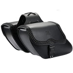 Sacoche cavalière latéral en cuir pour moto - Vignette | Boutique biker