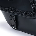 Sacoche cavalière latéral en cuir pour moto - Vignette | Boutique biker