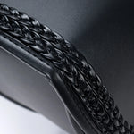 Sacoche cavalière latéral en cuir pour moto - Vignette | Boutique biker