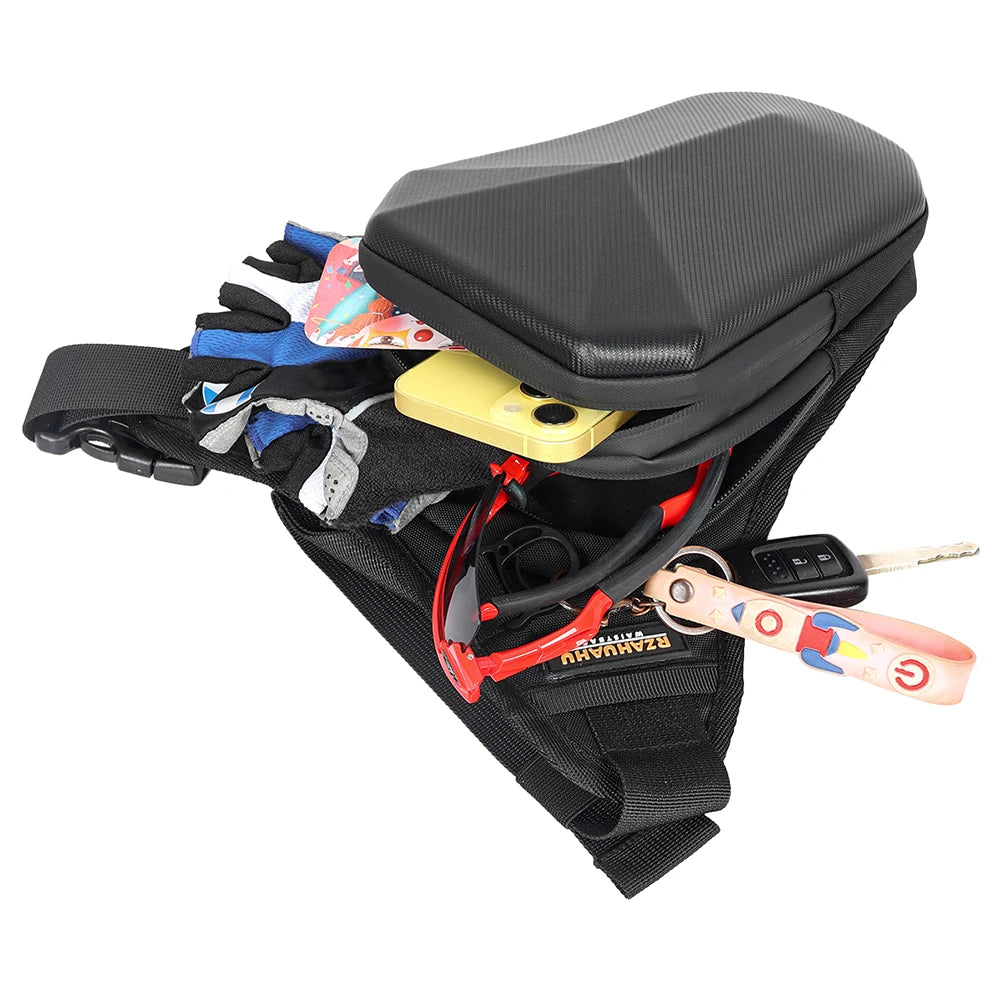 Sacoche-de-jambe-carbone-pour-motard-capacite